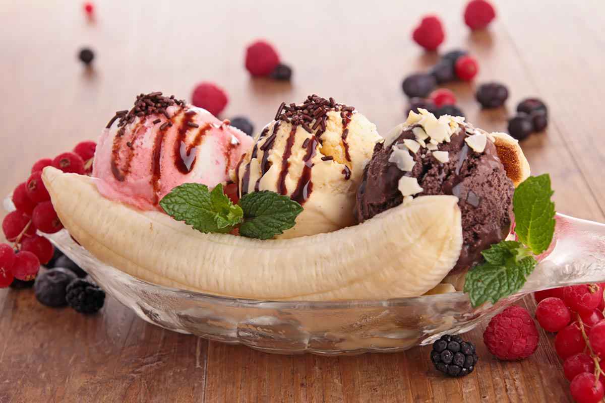 Banana split