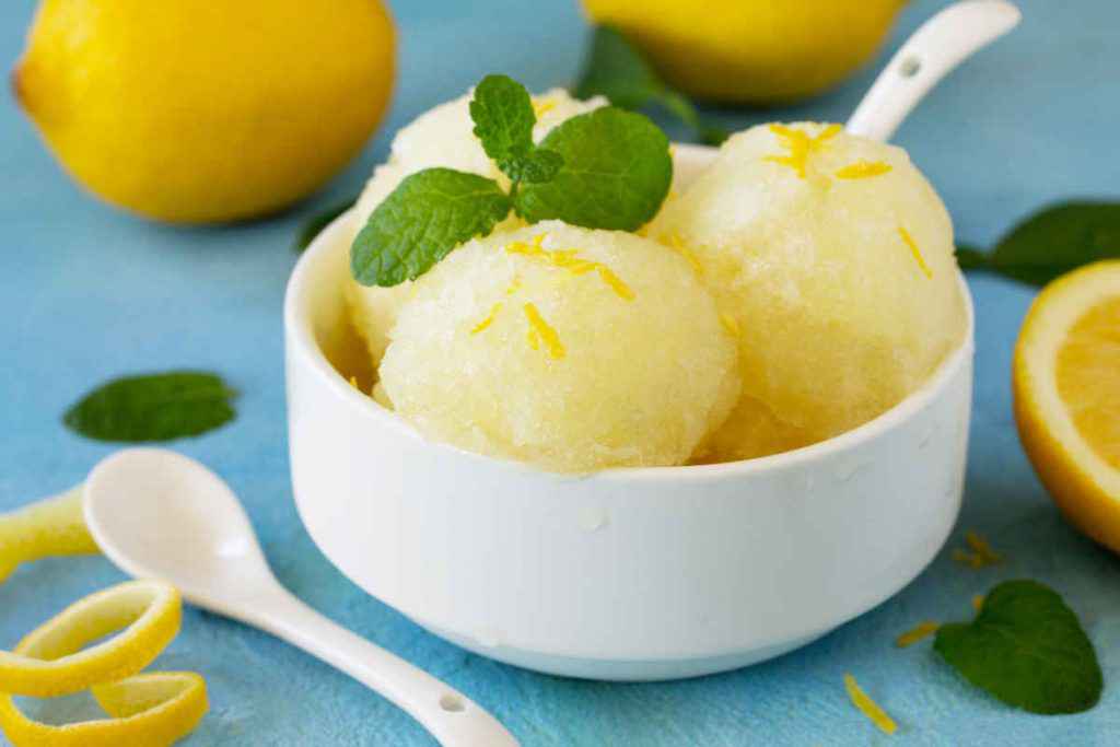 sorbetto limone