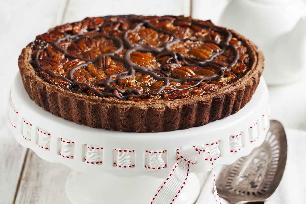 crostata al cioccolato