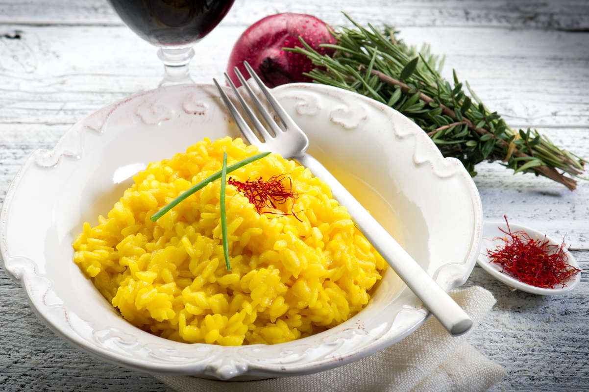 risotto allo zafferano