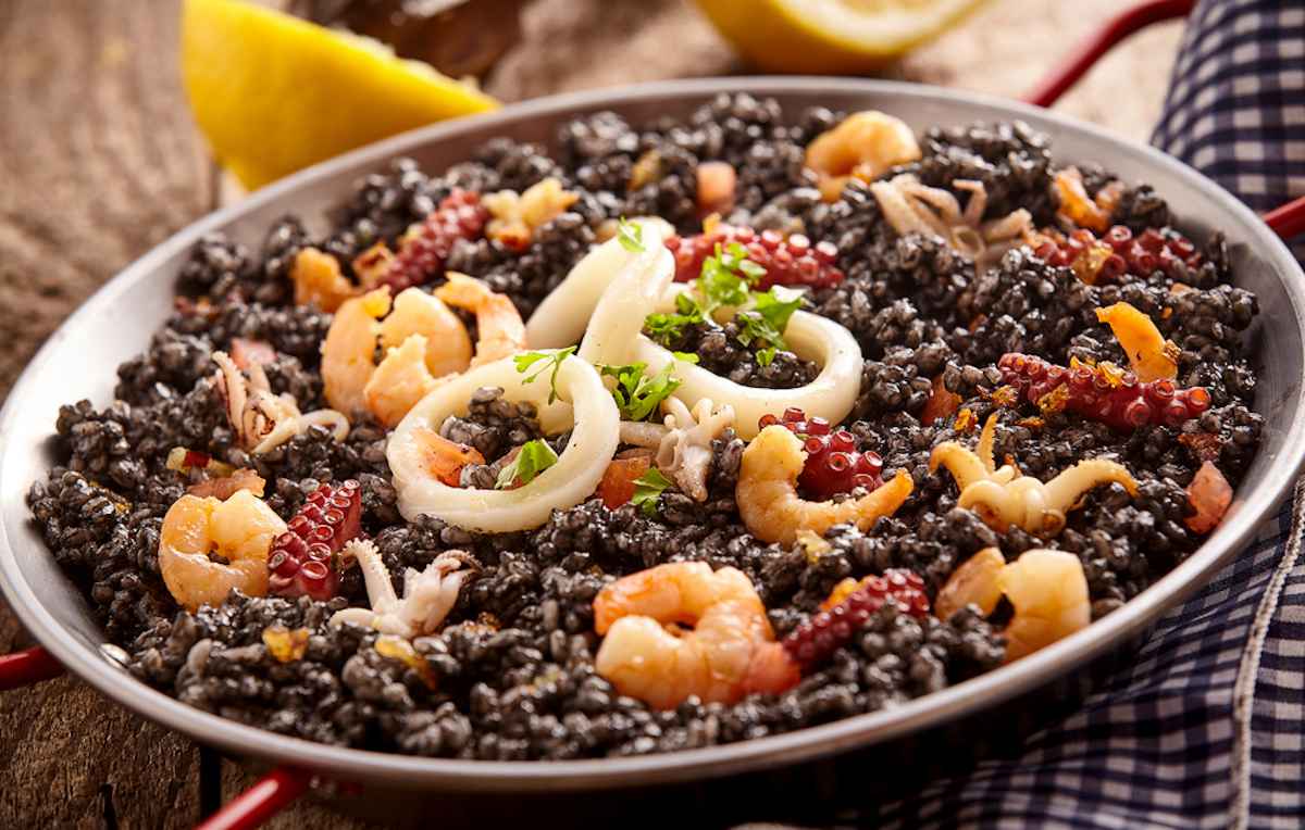 Risotto al nero di seppia