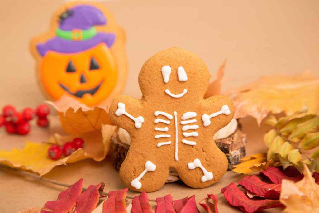 Biscotti scheletro Halloween