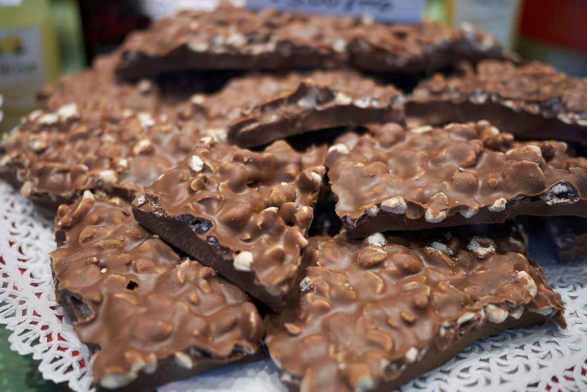 Dolcetti con cioccolato e riso soffiato al Bimby