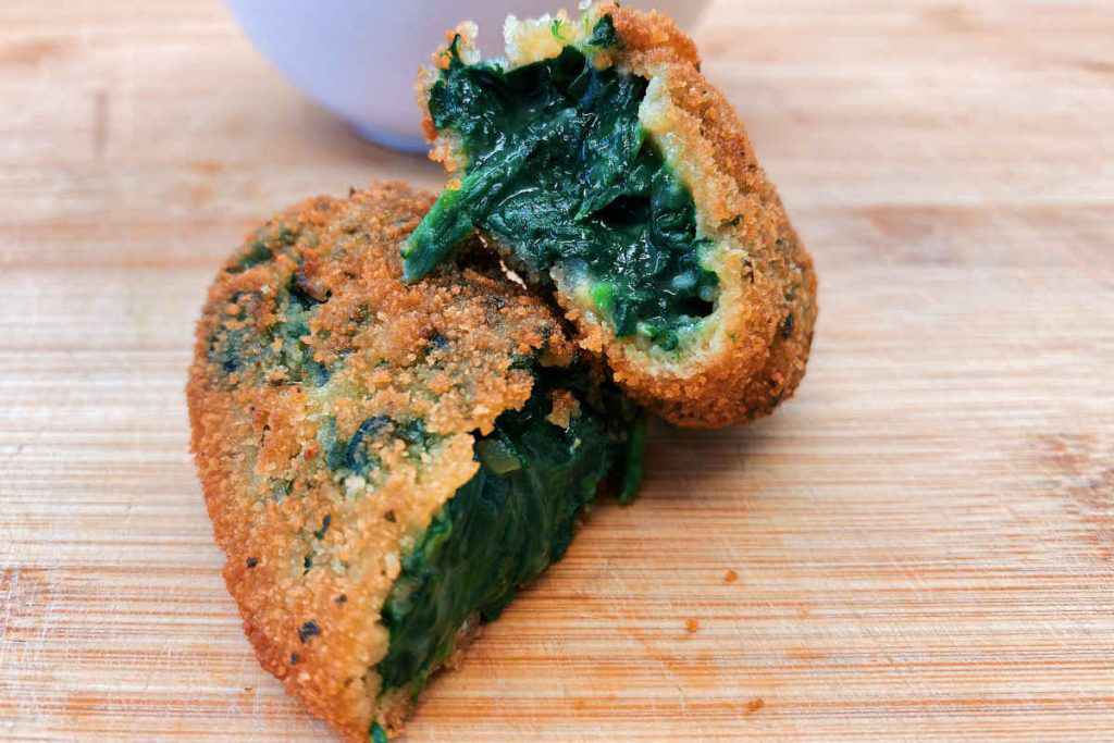 crocchette di spinaci