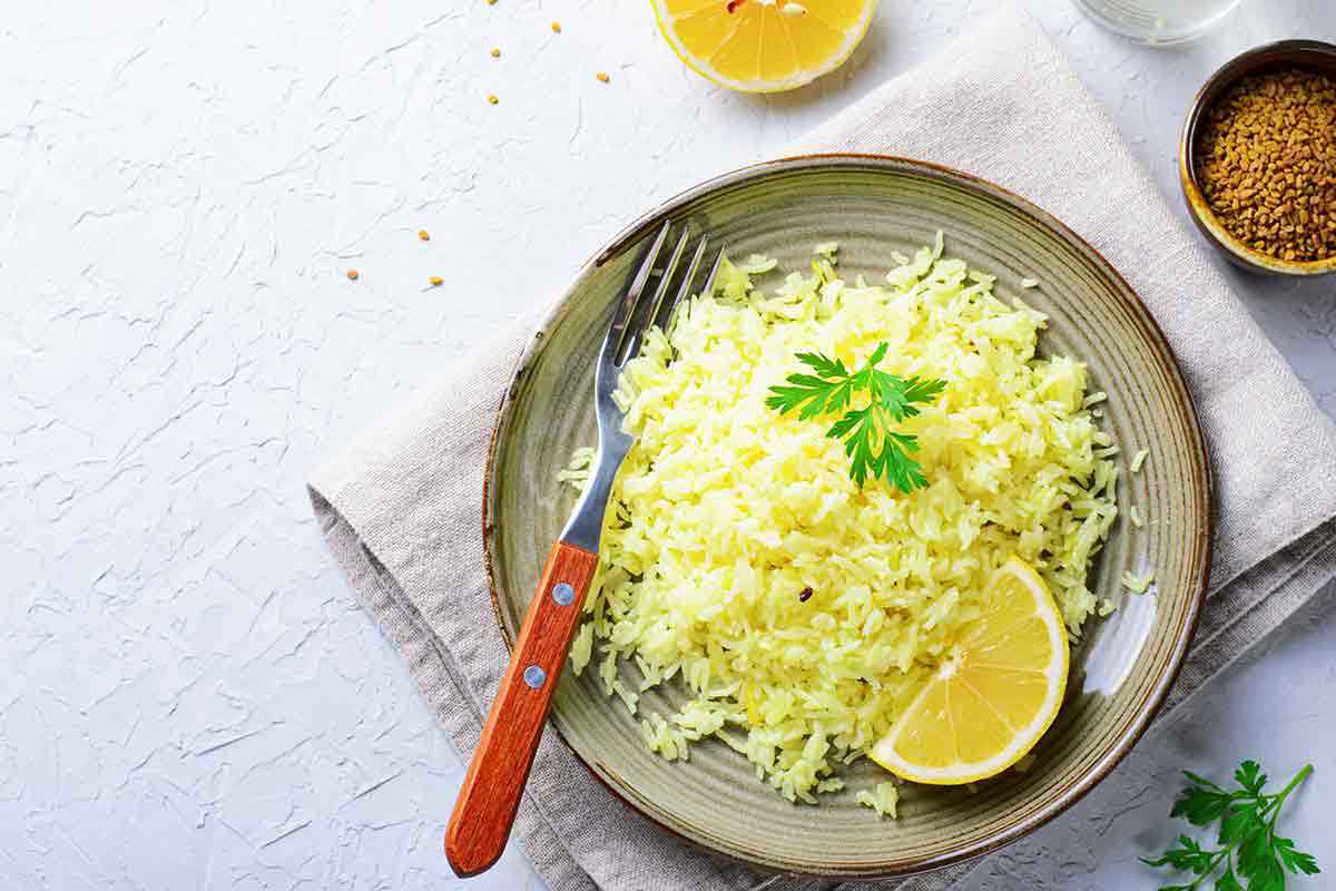 Risotto limone e zenzero