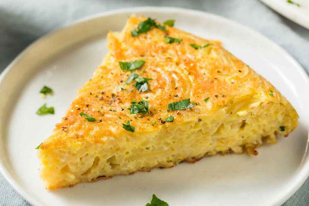 Frittata di bucatini