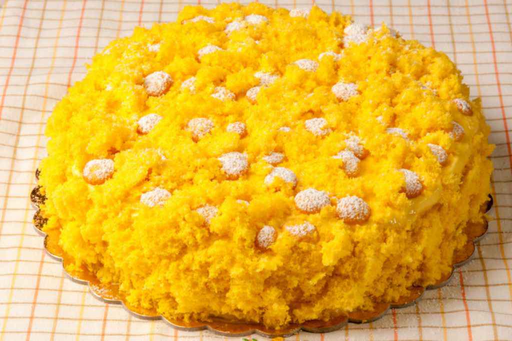 come fare e decorare la torta mimosa