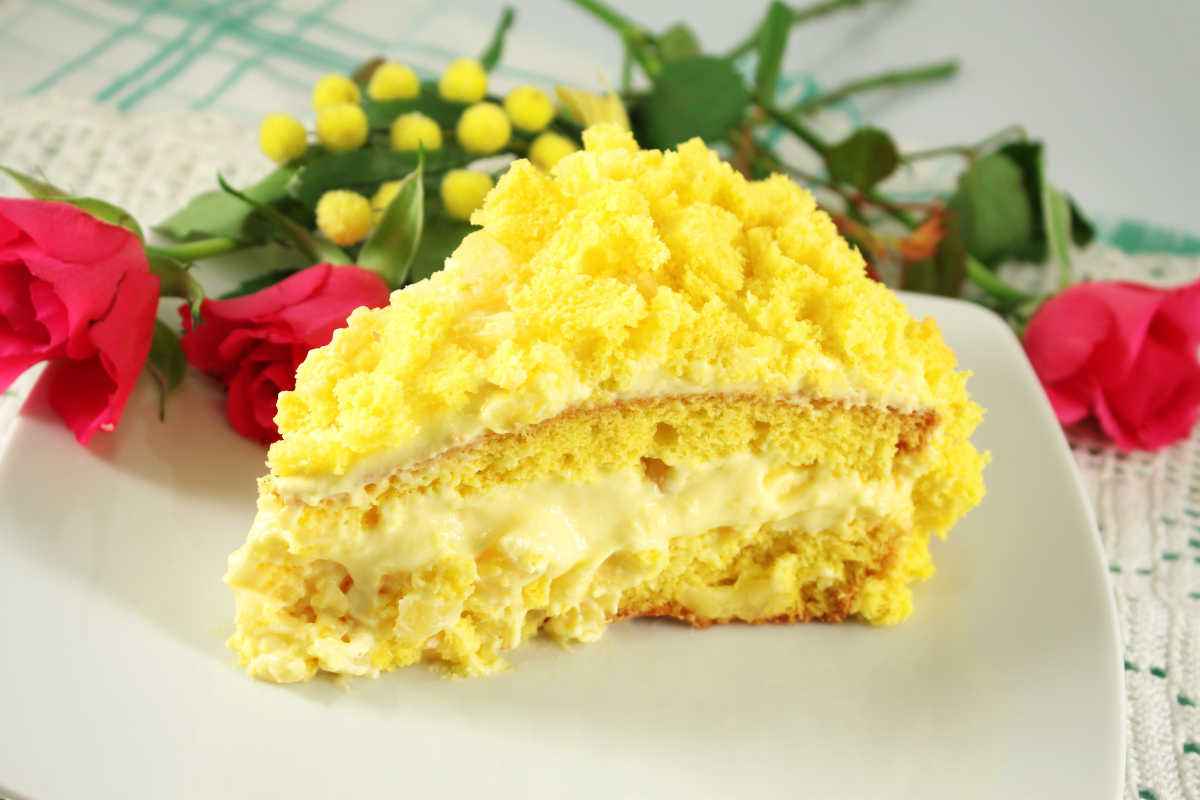 Torta mimosa Bimby