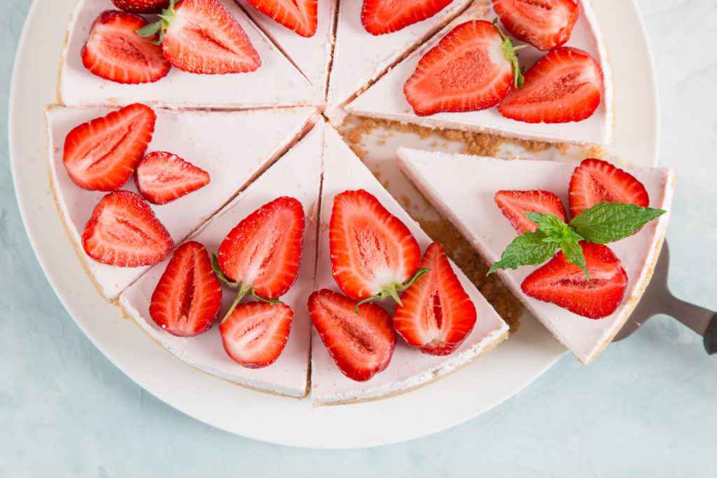 cheesecake alle fragole