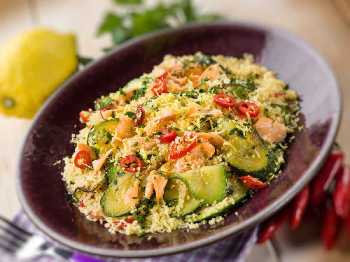 Cous cous di pesce e verdure