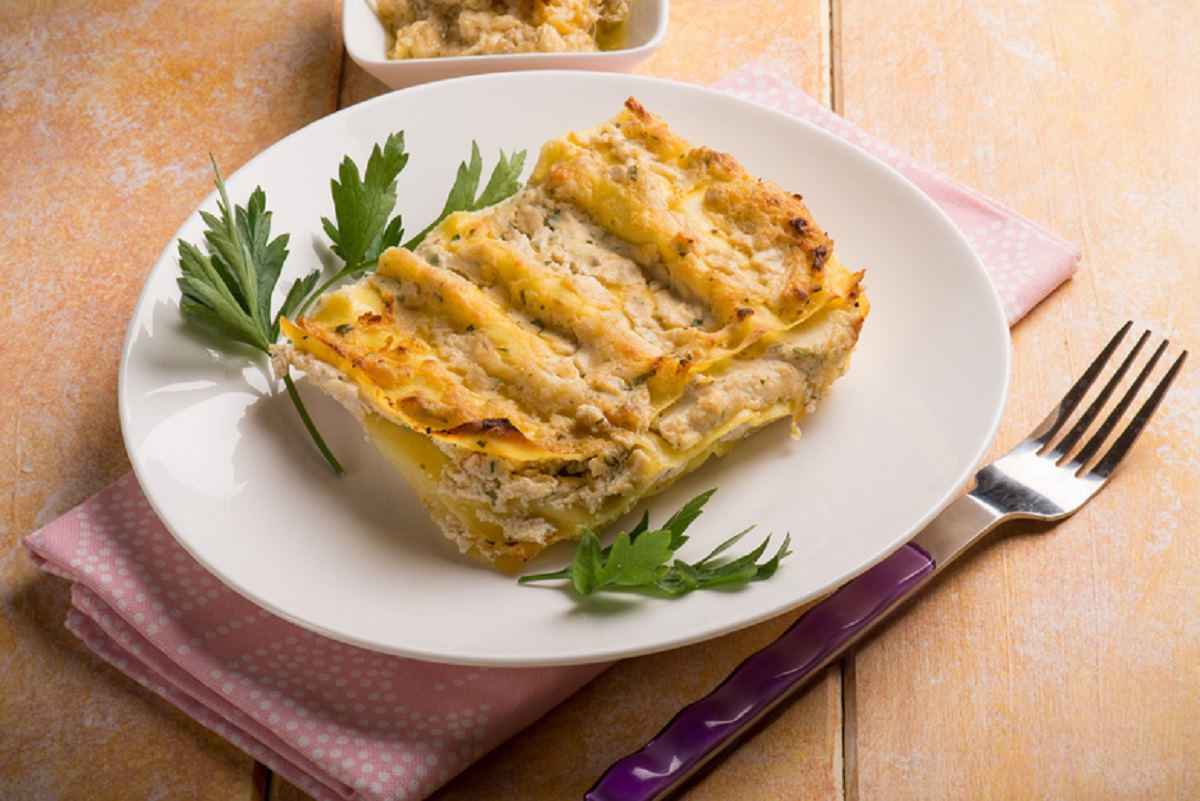 Lasagne ai carciofi e patate