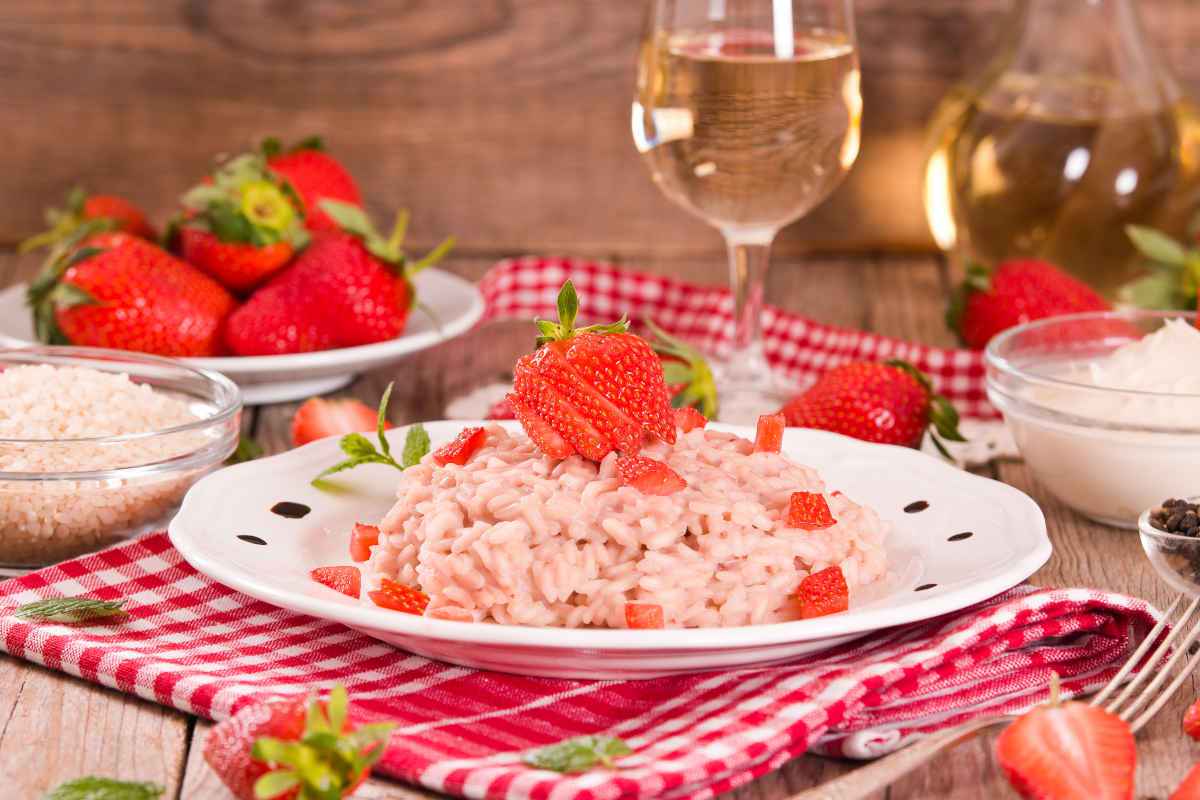 risotto alle fragole