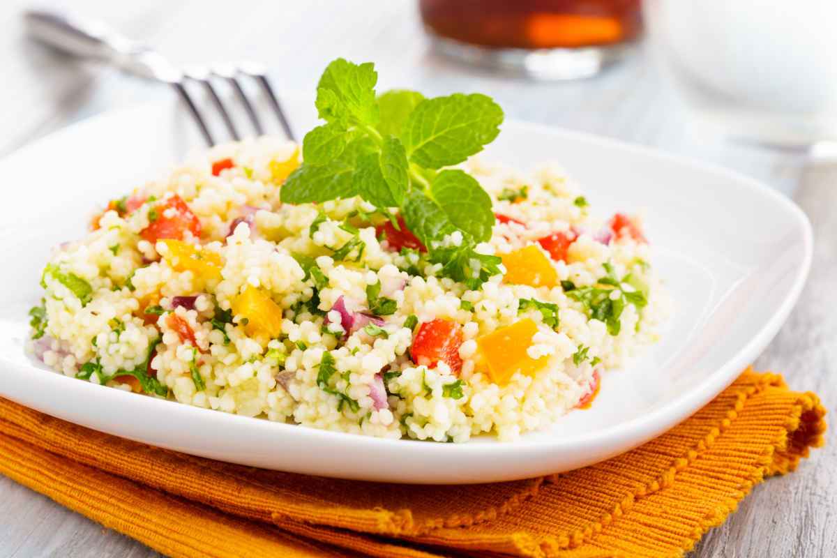 cous cous di verdure