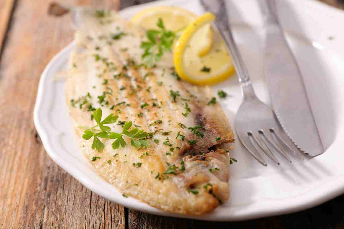 sogliola in padella al limone