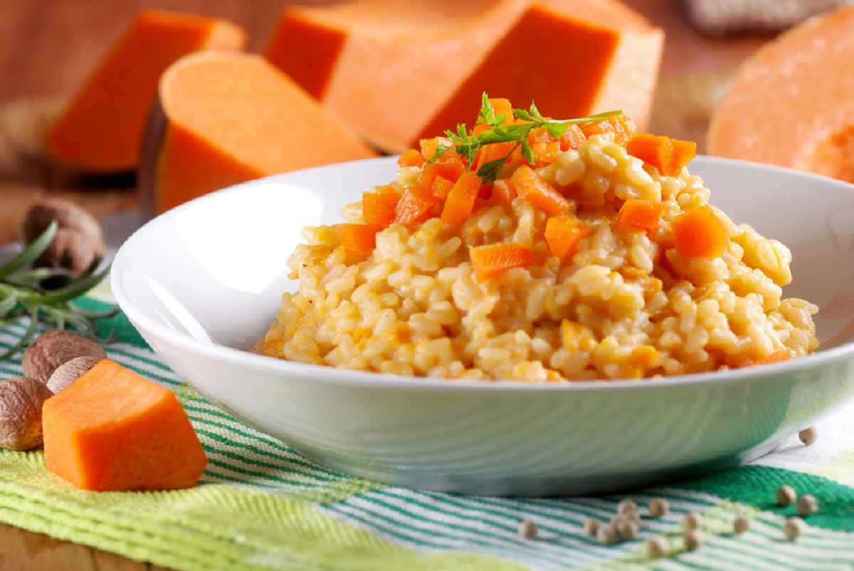 Risotto con la zuccca