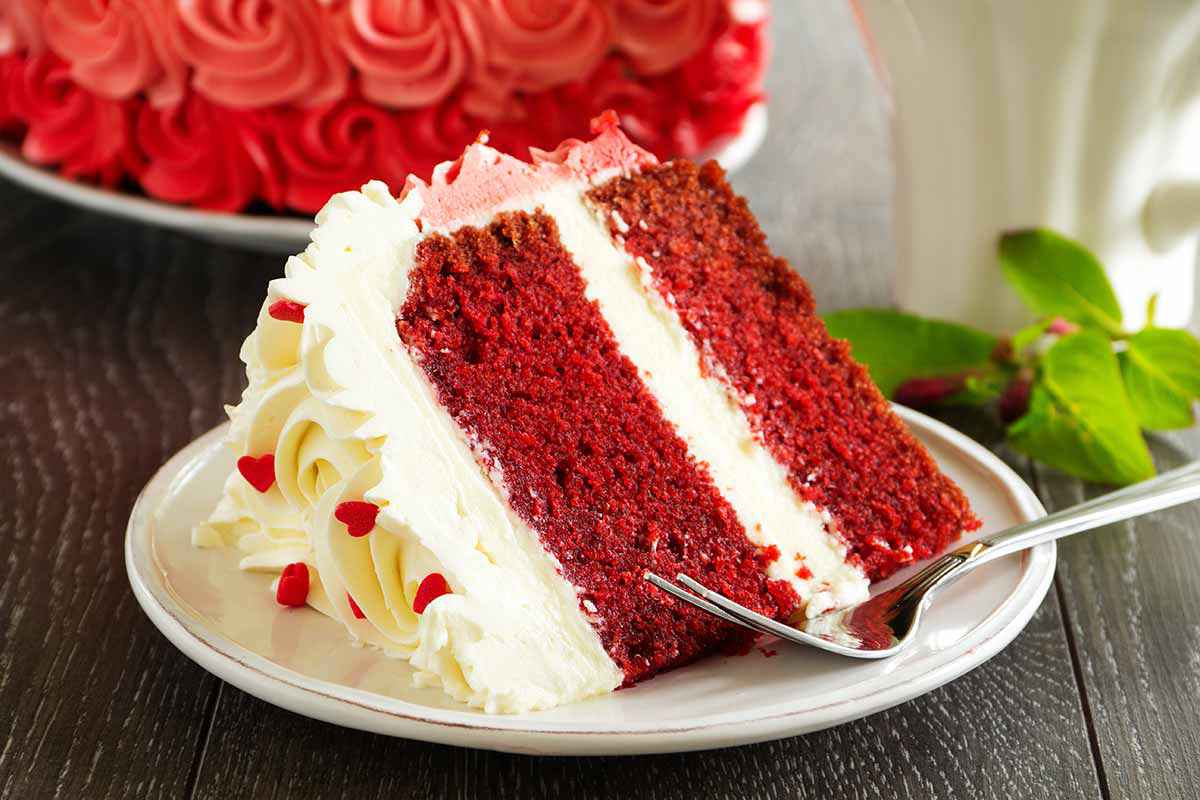 Torta red velvet con Bimby