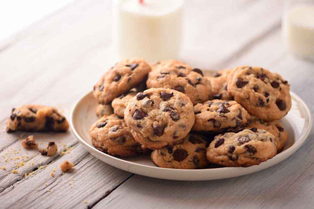 Biscotti al cioccolato cookies