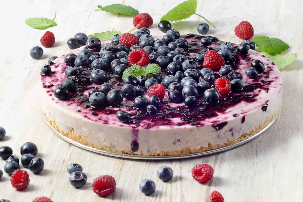 Cheesecake ai frutti di bosco