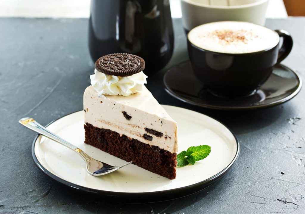 Cheesecake con biscotti Oreo