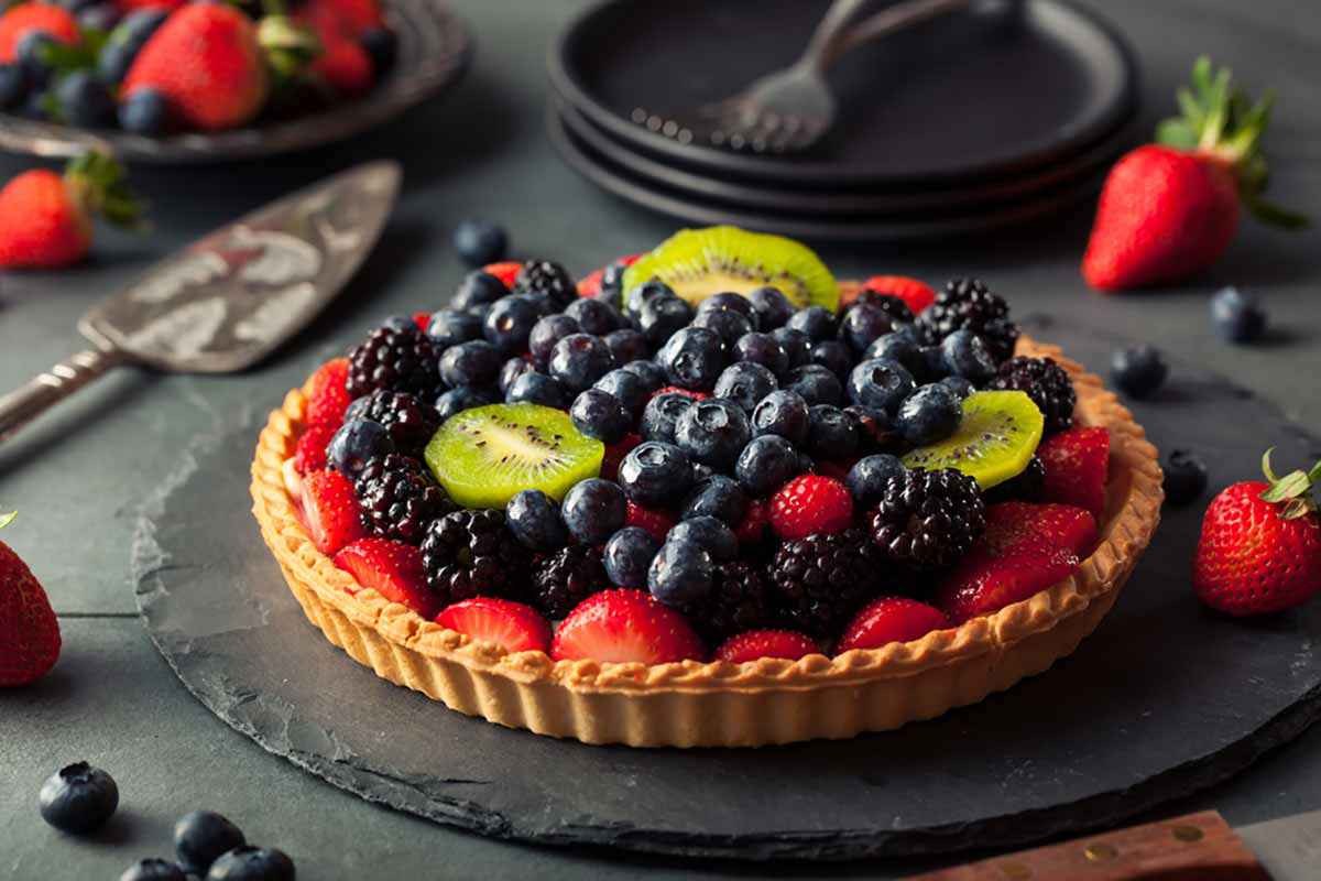 crostata ai frutti di bosco