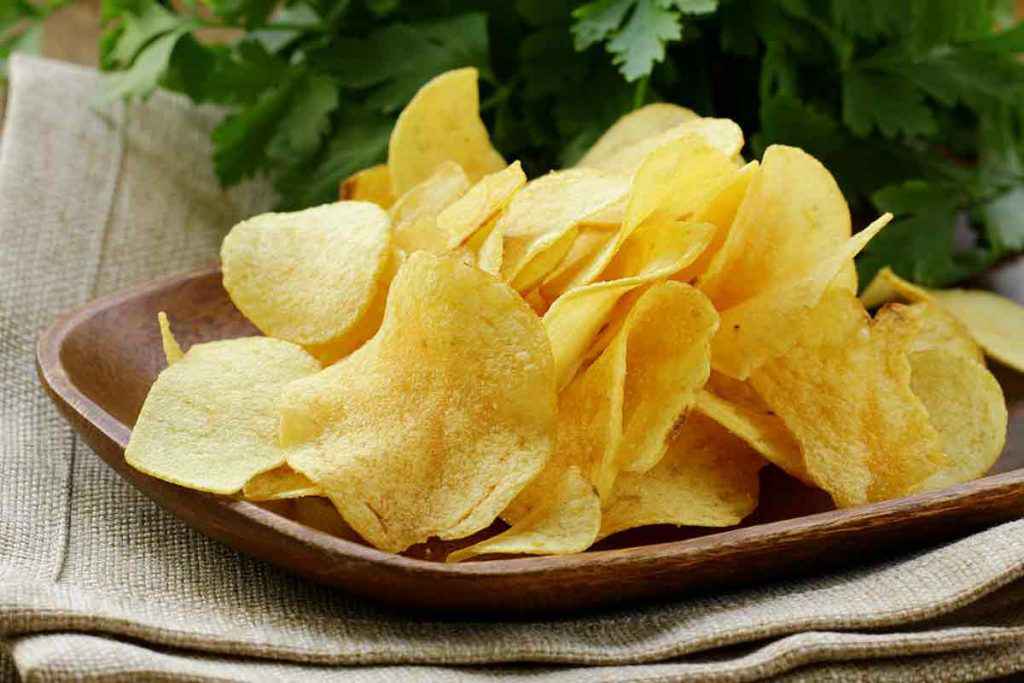 Chips patate fritte