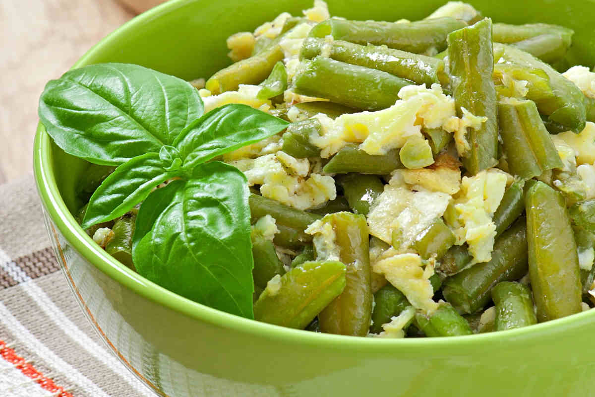 Insalata di patate e fagiolini