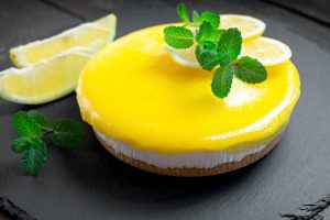 cheesecake al limone