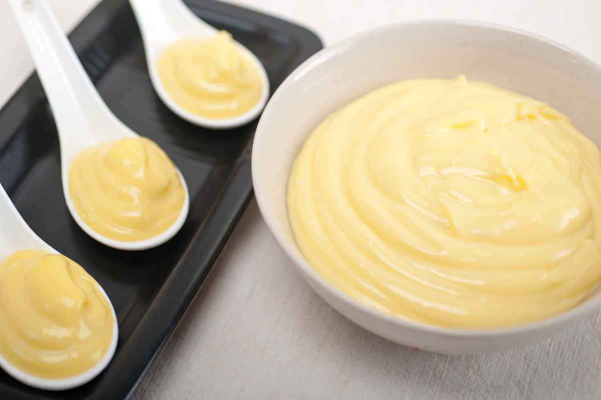 crema pasticcera senza uova