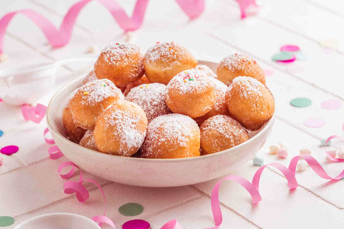 Fritole di Carnevale con il Bimby