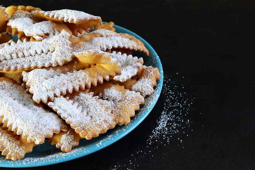 Chiacchiere all'arancia