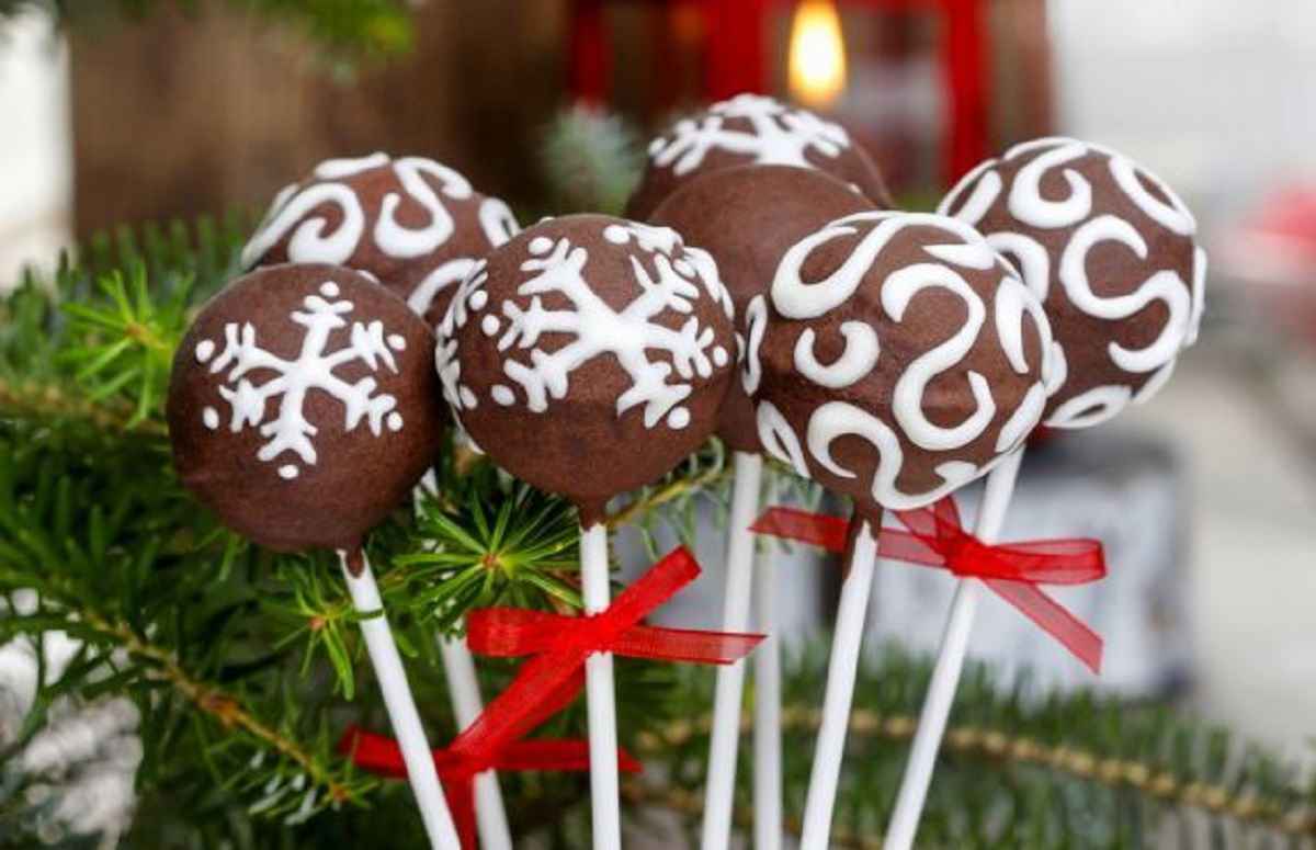 Cake pops Natale