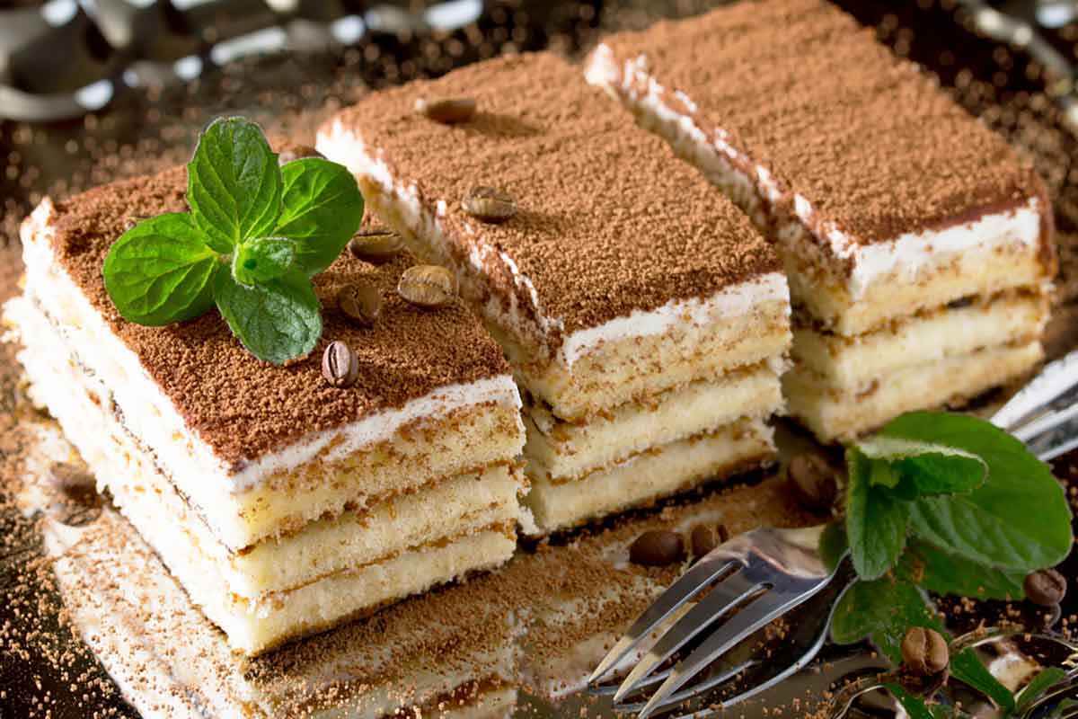 Tiramisu senza mascarpone