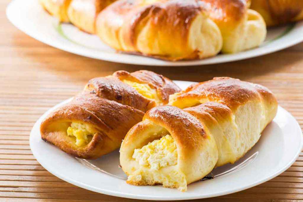 Brioches con ripieni diversi