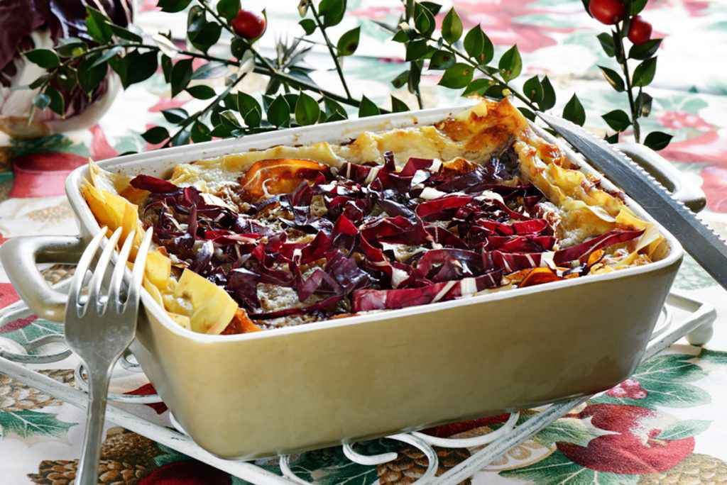 Lasagne al radicchio