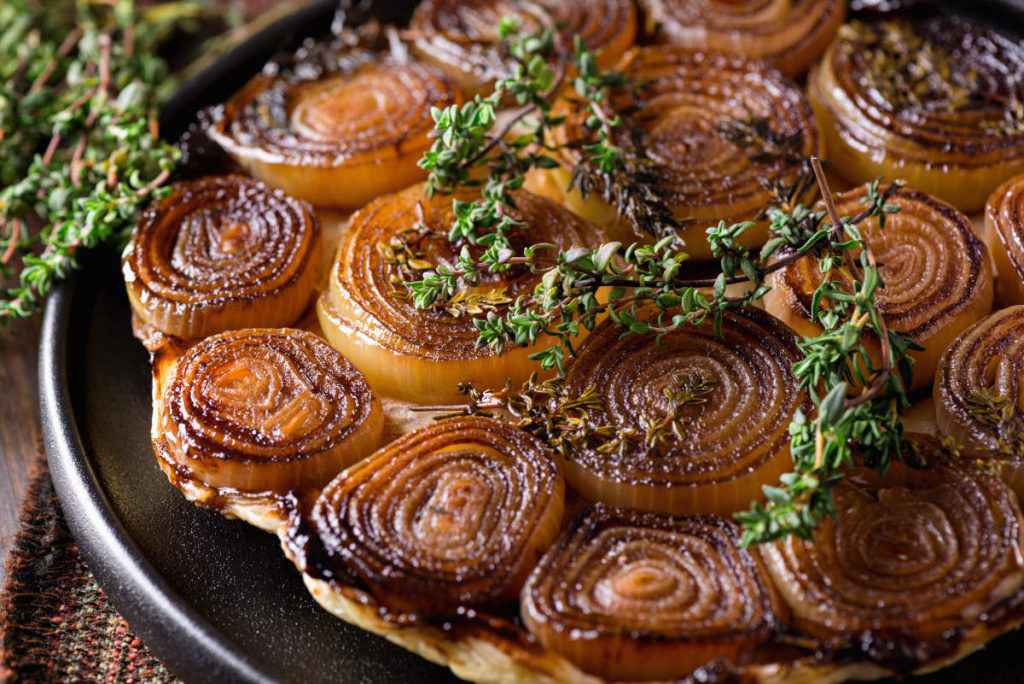 tarte tatin di cipolle