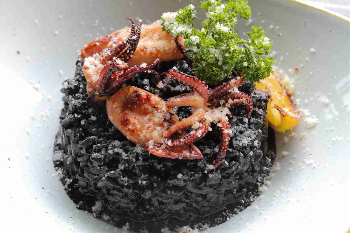 Risotto al nero di seppia