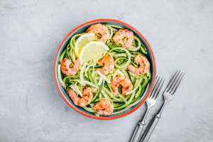 pasta con gamberetti