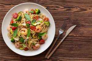 pasta gamberetti e pomodoro
