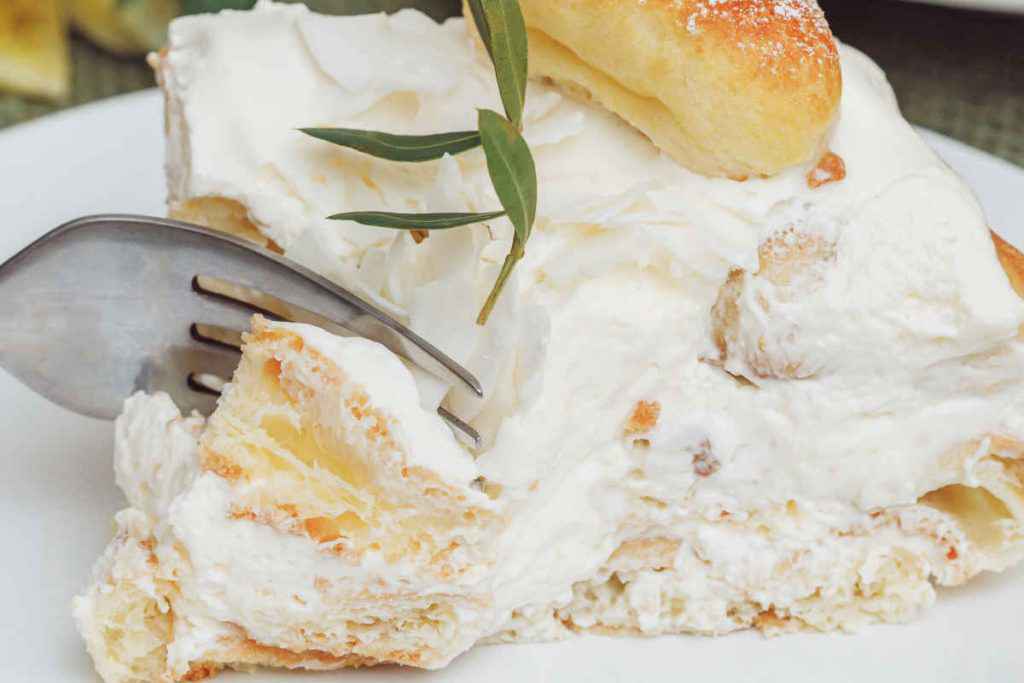 torta fredda con savoiardi e ricotta