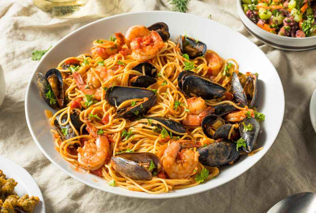 Spaghetti allo scoglio