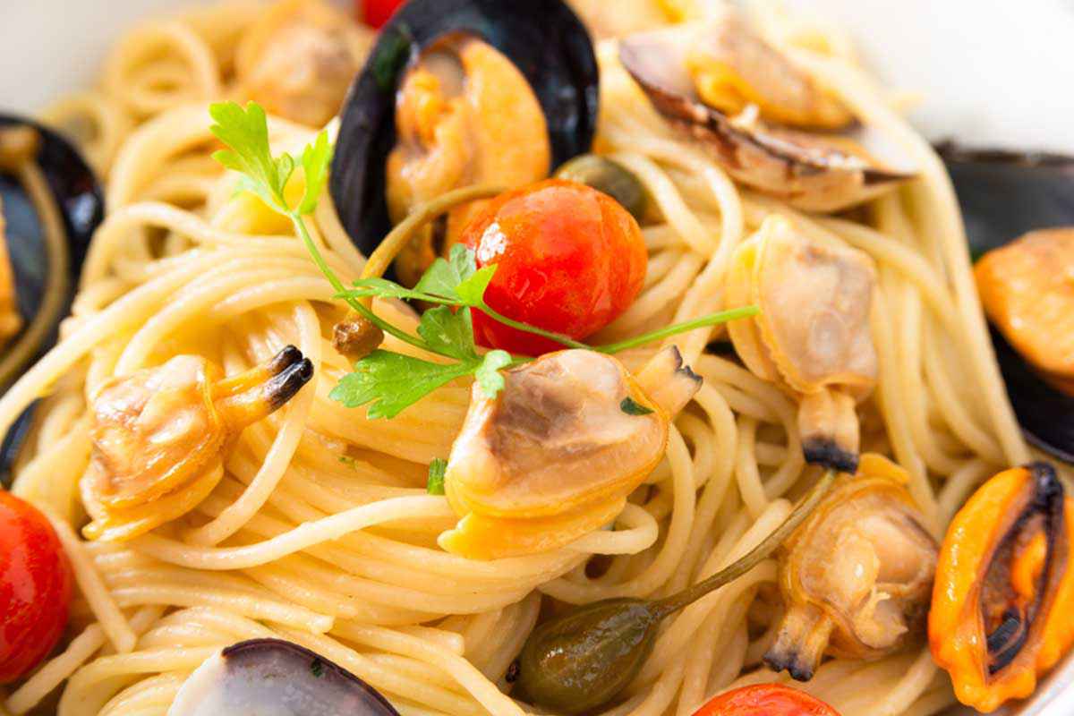spaghetti ai frutti di mare: ricetta