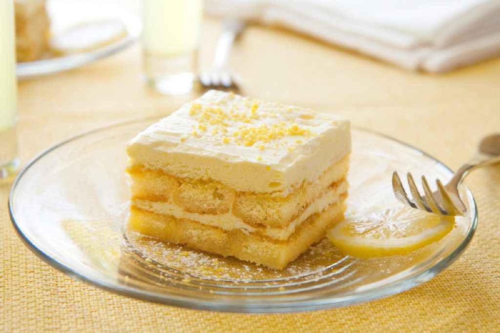 tiramisu al limoncello