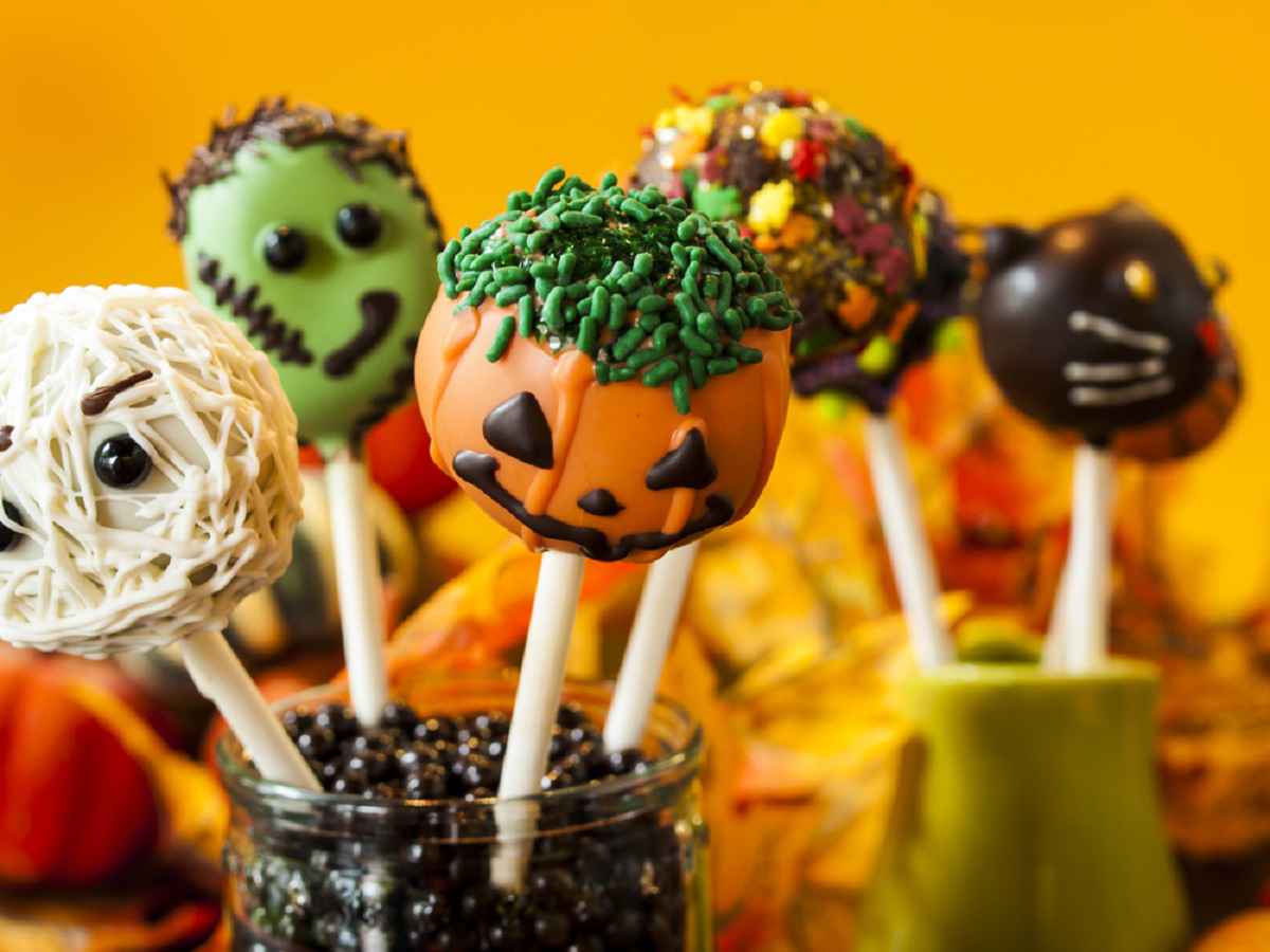 Cake pops di Halloween