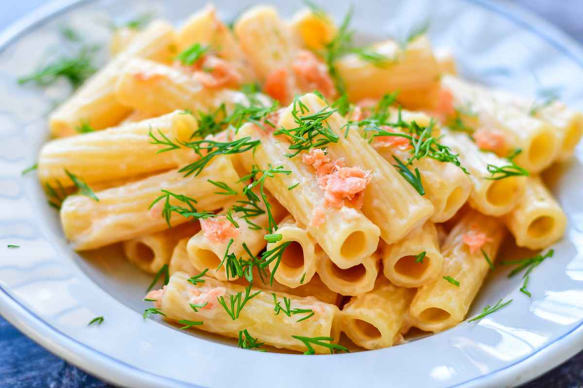 pasta al salmone