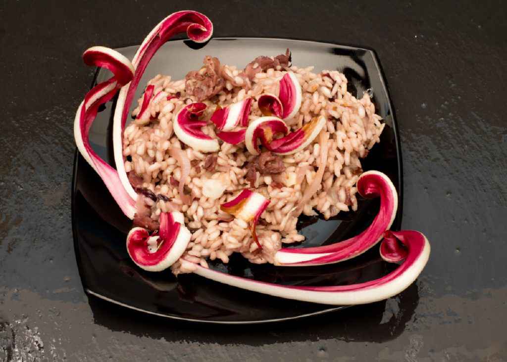 risotto con radicchio di Treviso