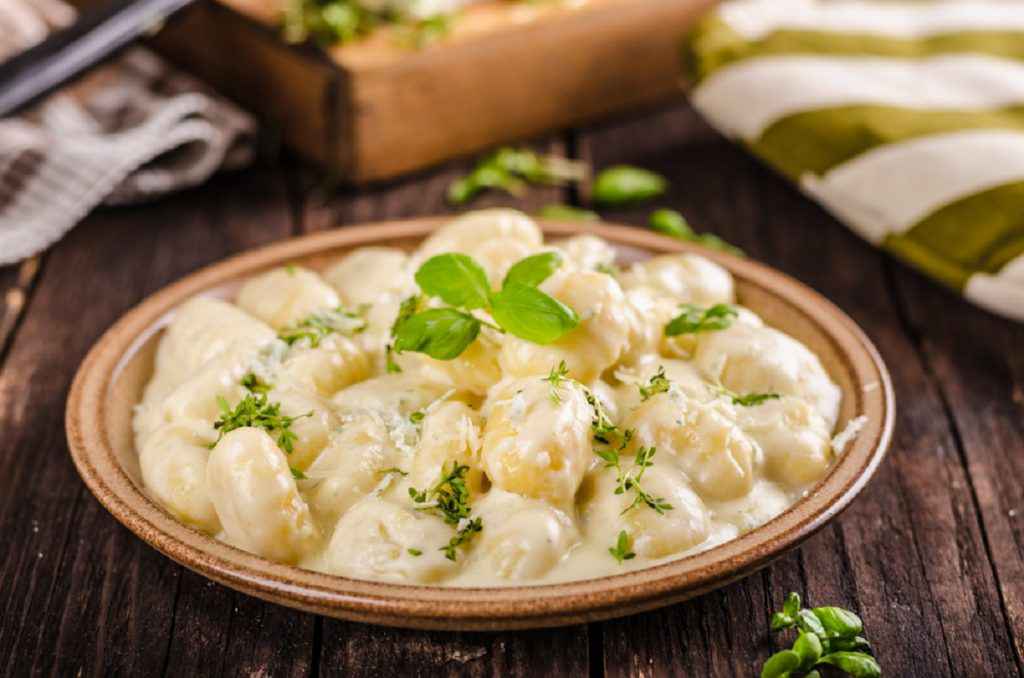 gnocchi ai quattro formaggi