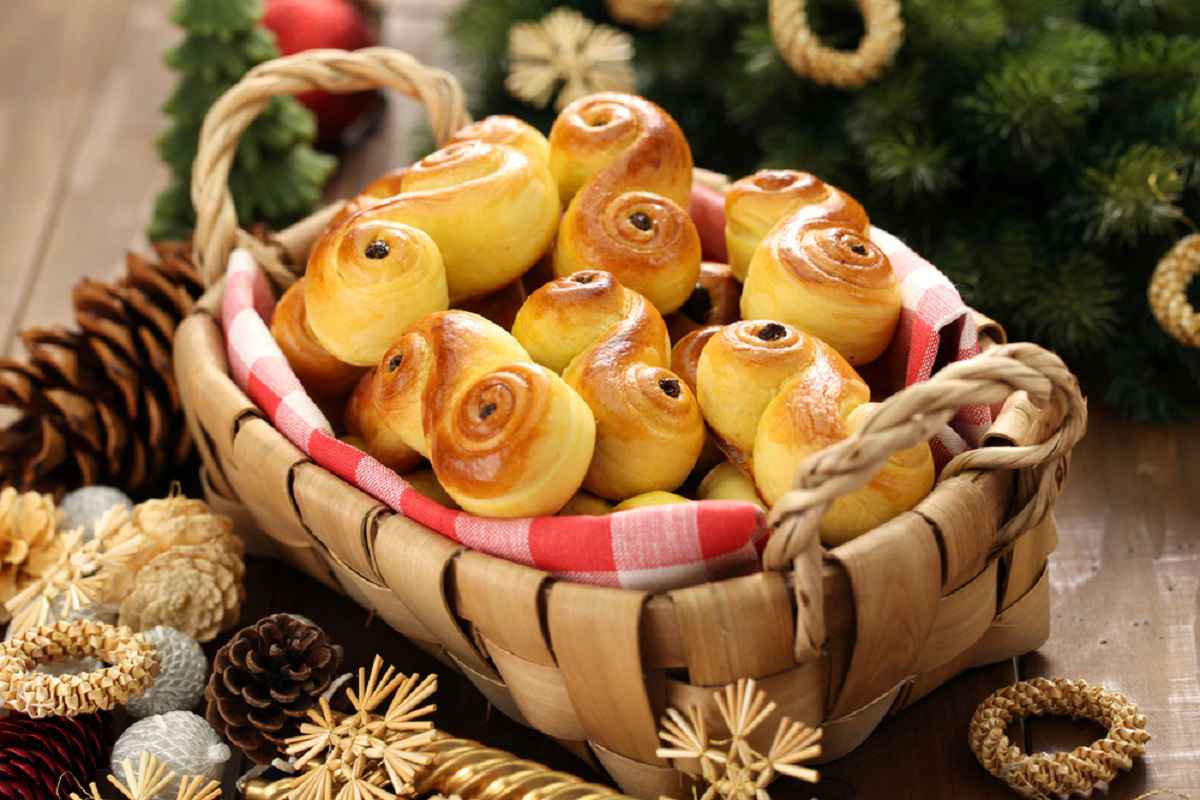 lussekatter dolci di santa lucia