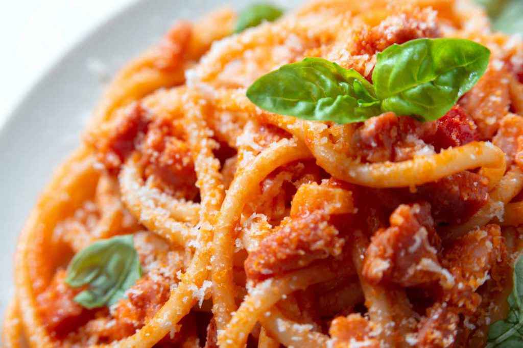 Bucatini all'amatriciana