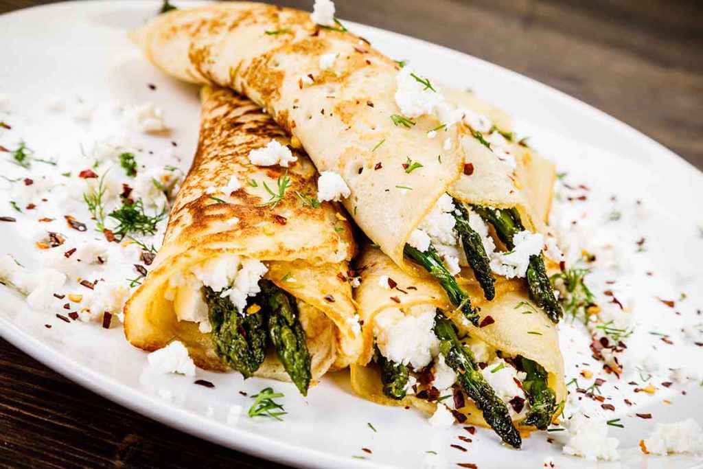 crespelle agli asparagi