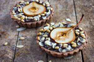 crostata cioccolato e pere